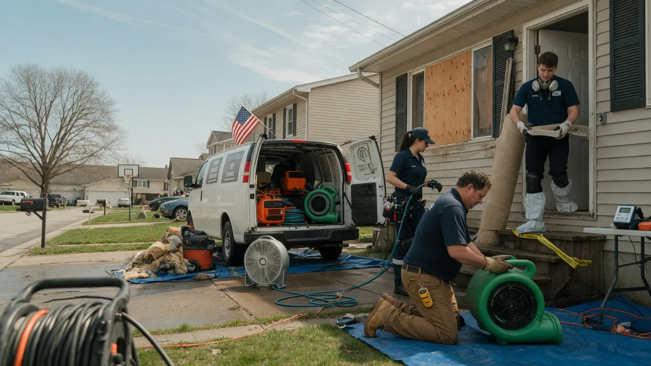 Water Damage Restoration in Palermo, ND near me